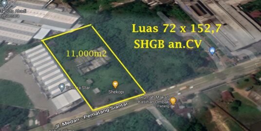 Dijual Tanah di Jalan Tanjung Morawa km 19.5 Deli Serdang